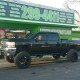 Chevy 2500 Lifted Truck with Wheels