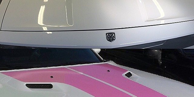 Camaro Pink Racing Stripes