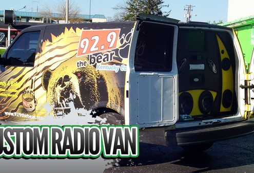 Commercial Radio Van Installs