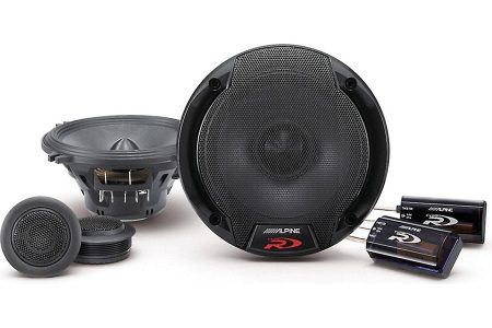 Alpine SPR 50C Speakers Front