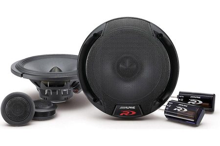 Alpine SPR 60C Speakers Front