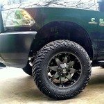 Fuel Octane with Fuel MT Tires on Dodge Truck
