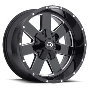 Vision Arc 411 Black Wheels