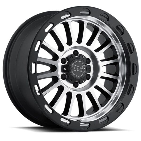 Black Rhino Wheels Taupo Black Machine Face