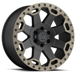 Black Rhino Wheels Warlord Black Tinted Face