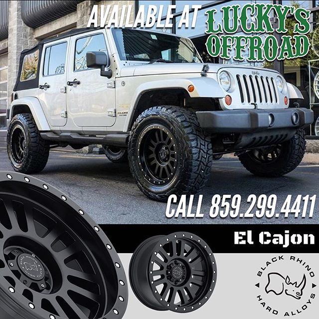 The best deals on Black Rhino wheels for your Jeep! Just in time for the  holidays… | Lucky's Autosports