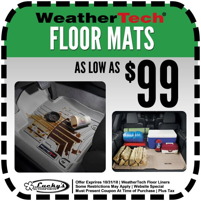 weathertech floor mats coupon