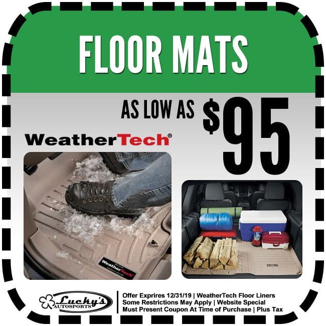 Holiday Coupons 2019 Floor Mats Lucky S Autosports