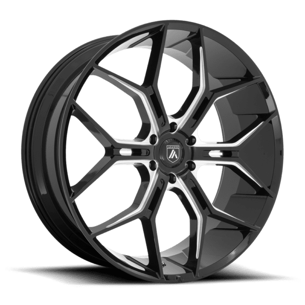 Asanti Black ABL-38 MONARCH TRUCK - 22 inch BLACK