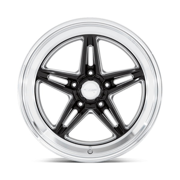 American Racing Vintage VN514 GROOVE - 18 inch BLACK - Image 2