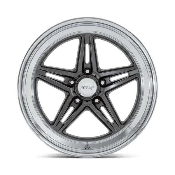 American Racing Vintage VN514 GROOVE - 18 inch GRAY - Image 3