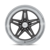 American Racing Vintage VN514 GROOVE - 18 inch GRAY - Image 3