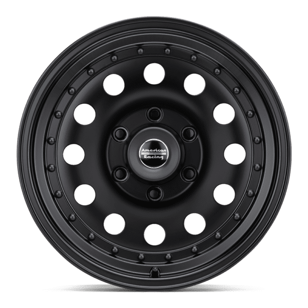 American Racing AR62 OUTLAW II - 15 inch BLACK - Image 2