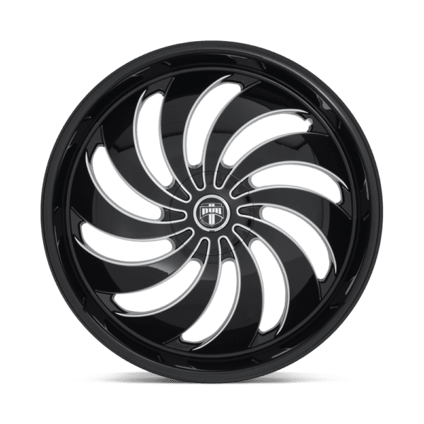 DUB 1PC S242 COJONES - 24 inch BLACK - Image 2