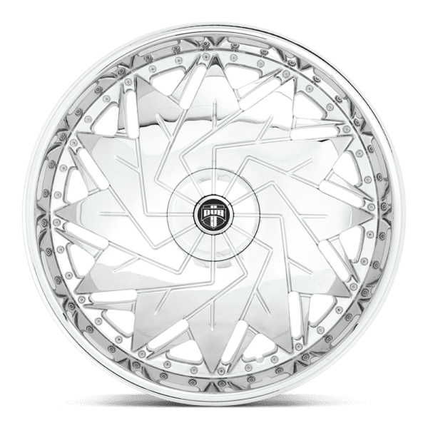 DUB 1PC S235 DAZR - 26 inch CHROME - Image 3