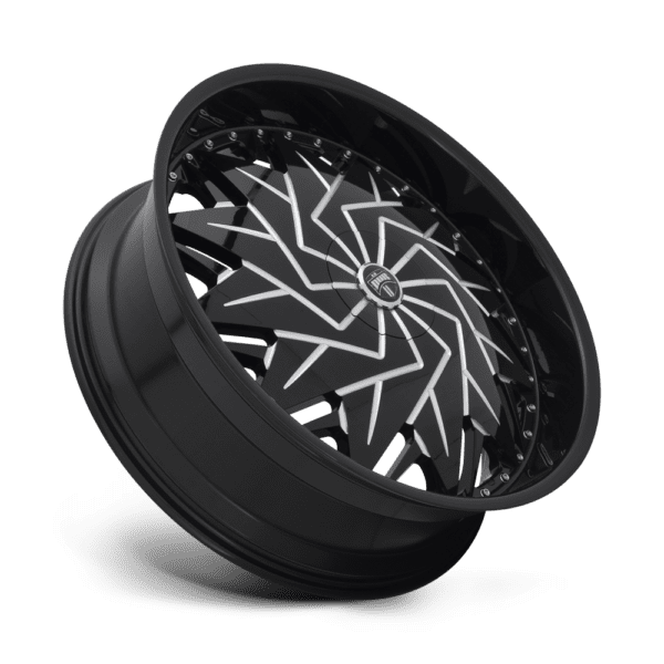 DUB 1PC S231 DAZR - 26 inch BLACK - Image 2