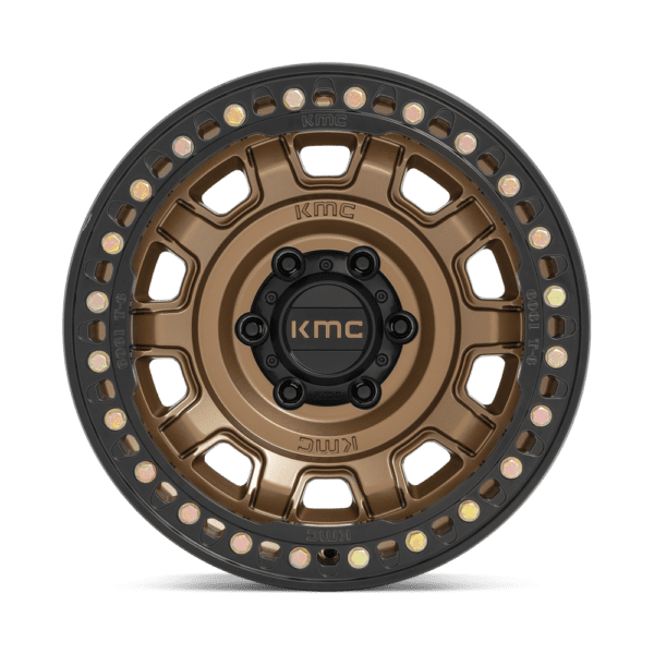 KMC KM236 TANK BEADLOCK - 17 inch BRONZE - Image 2