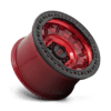 KMC KM236 TANK BEADLOCK - 17 inch RED - Image 2