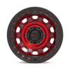 KMC KM236 TANK BEADLOCK - 17 inch RED - Image 3