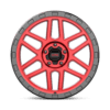 KMC KM544 MESA - 17 inch RED - Image 3