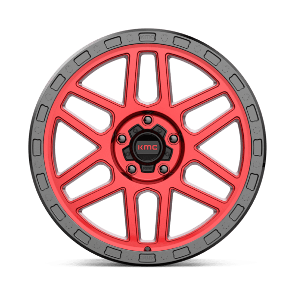 KMC KM544 MESA - 17 inch RED - Image 3