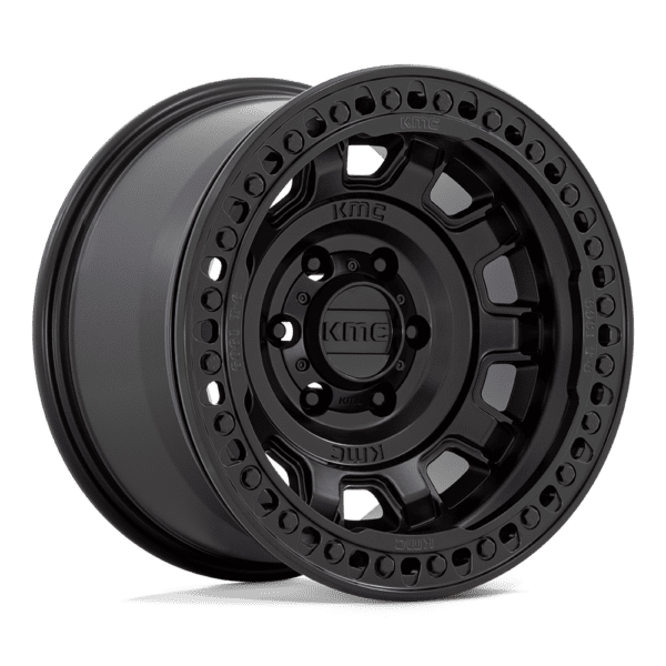 KMC KM236 TANK BEADLOCK - 17 inch BLACK