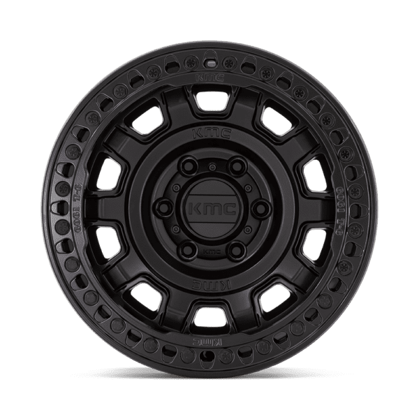 KMC KM236 TANK BEADLOCK - 17 inch BLACK - Image 3