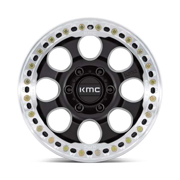 KMC KM237 RIOT BEADLOCK - 17 inch BLACK - Image 3
