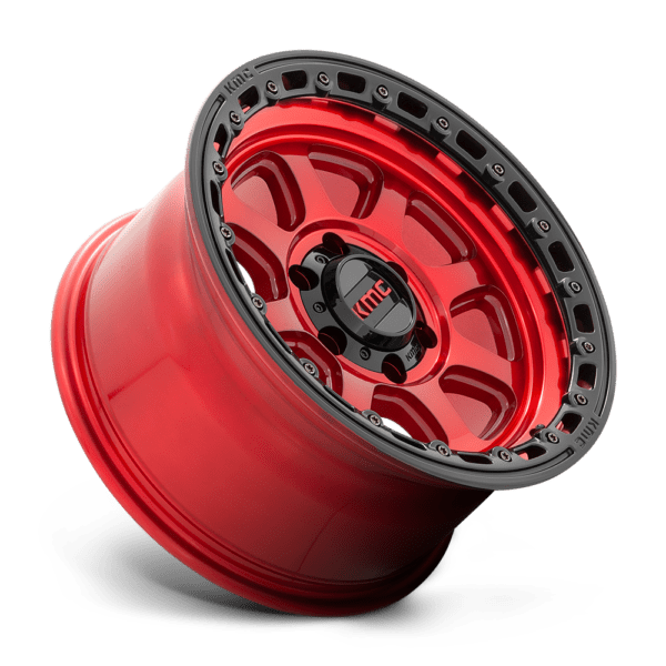 KMC KM548 CHASE - 20 inch RED - Image 2