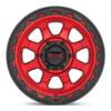 KMC KM548 CHASE - 20 inch RED - Image 3