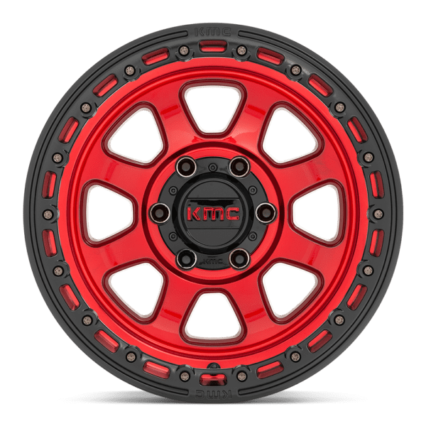 KMC KM548 CHASE - 20 inch RED - Image 3