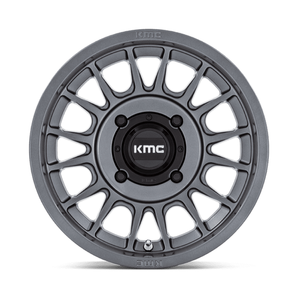 KMC Powersports KS138 IMPACT UTV - 15 inch GRAY - Image 2