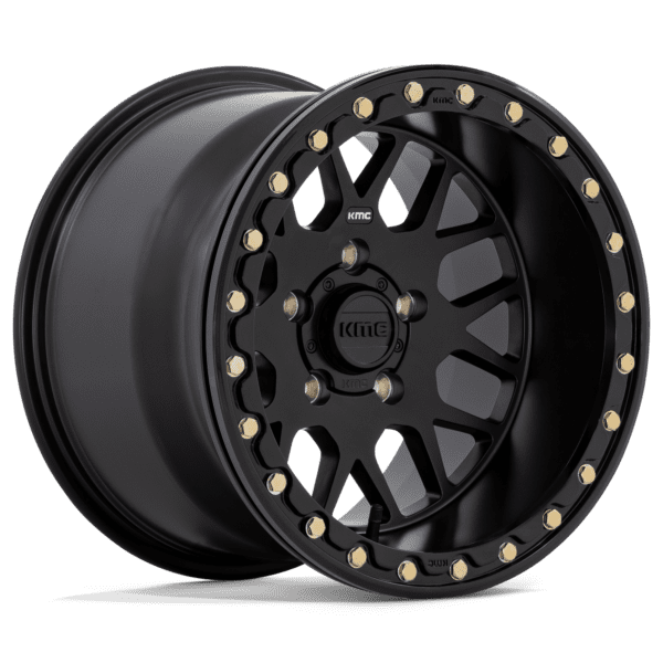 KMC Powersports KS235 GRENADE BEADLOCK - 14 inch BLACK