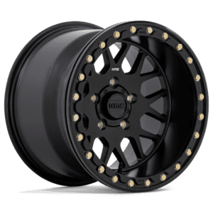 KMC Powersports KS235 GRENADE BEADLOCK - 14 inch BLACK