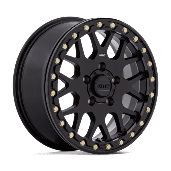KMC Powersports KS235 GRENADE BEADLOCK - 15 inch BLACK