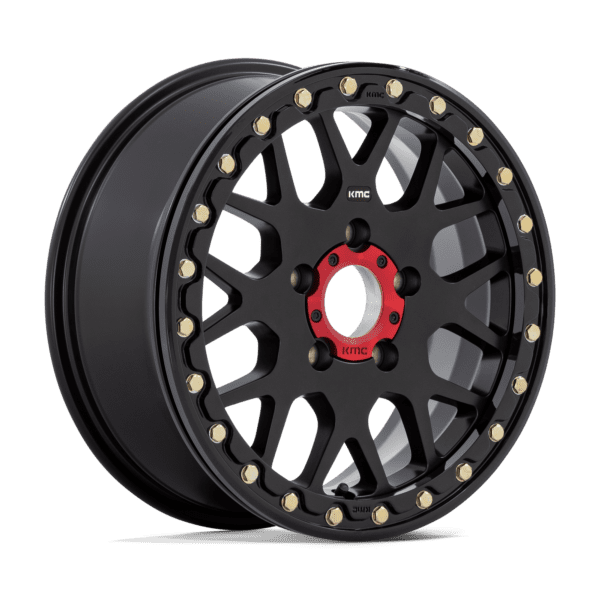 KMC Powersports KS235 GRENADE BEADLOCK - 15 inch BLACK - Image 4