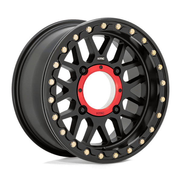 KMC Powersports KS235 GRENADE BEADLOCK - 15 inch BLACK