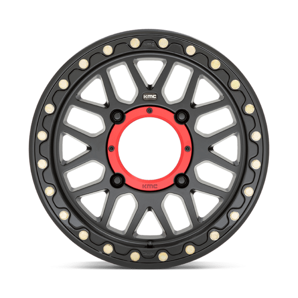 KMC Powersports KS235 GRENADE BEADLOCK - 15 inch BLACK - Image 4