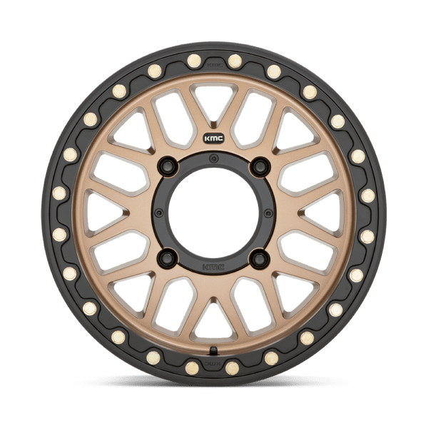 KMC Powersports KS235 GRENADE BEADLOCK - 15 inch BRONZE - Image 2
