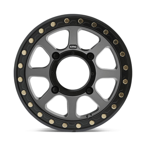 KMC Powersports KS234 ADDICT 2 BEADLOCK - 15 inch GRAY - Image 2