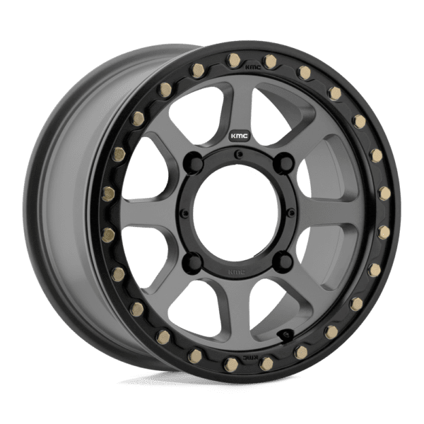 KMC Powersports KS234 ADDICT 2 BEADLOCK - 15 inch GRAY
