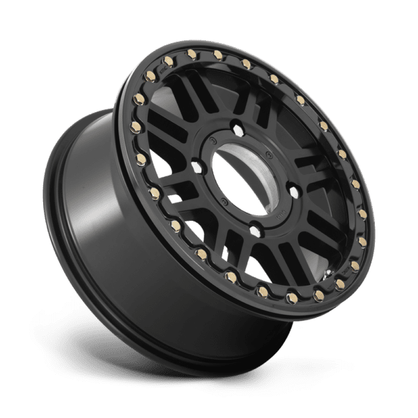 KMC Powersports KS250 CAGE BEADLOCK - 15 inch BLACK - Image 3