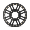 KMC Powersports KS250 CAGE BEADLOCK - 15 inch BLACK - Image 4
