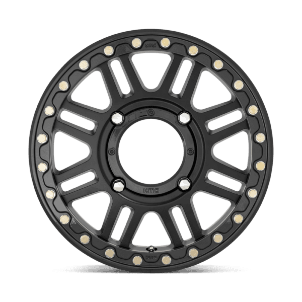 KMC Powersports KS250 CAGE BEADLOCK - 15 inch BLACK - Image 4