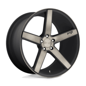 Niche 1PC M134 MILAN - 20 inch BLACK