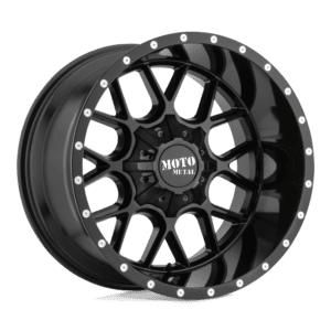 Moto Metal MO986 SIEGE - 22 inch BLACK