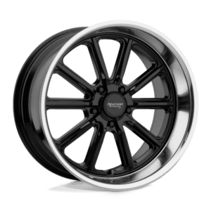 American Racing Vintage VN507 RODDER - 18 inch BLACK